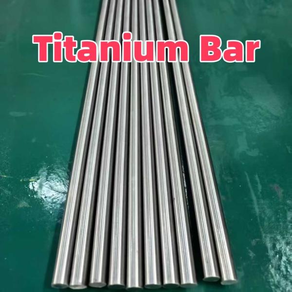 ASTM F136  Titanium Hollow Bar Gr5 Round Bar Titanium Ta6V Grade 5 Alloy Soild Bar