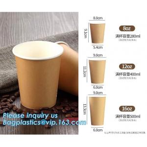 Custom Logo Printing Disposable Single Wall Small Tasting Paper Cup Wholesale,12Oz Custom Printed Coffee Paper Cups With