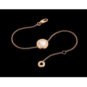   bracelet in 18 kt pink gold with mother of pearl factory wholesale