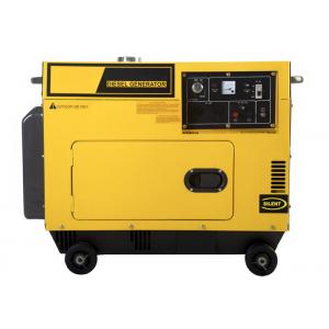 China Silent Small Portable Diesel Generator with 4-stroke , air-cooled , single-cylinder engine supplier