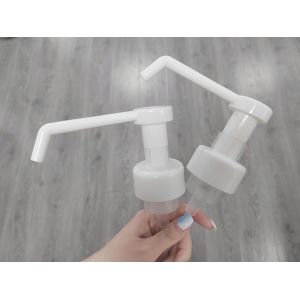 Bomba de espuma de lavado de manos de 43 mm de longitud con boquilla Bomba de dispensador de espuma de plástico (MC-151)