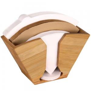 China Eco Friendly Bamboo Napkin Holders Hand Paper Towel Dispenser supplier