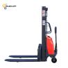 China Polyurethane Wheel Hand Semi Electric Pallet Stacker 24V 120Ah wholesale