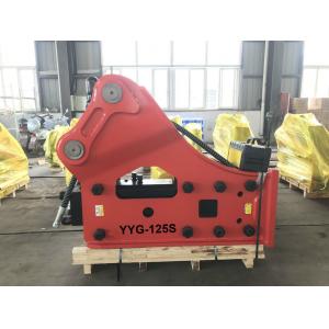 China Side Type Hydraulic Breaker Hammer Weight 53 kg Moil Point For Excavator supplier
