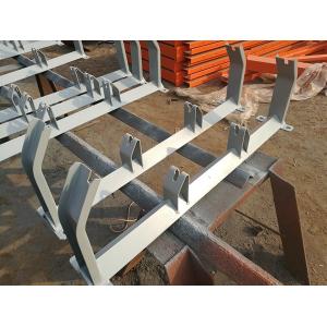 China Conveyor Spare Sparts 35 Degree Groove Angle Roller Idler Frame Trough Model supplier
