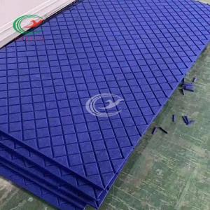 Odorless Soundproof Acoustic Wall Felt , Stable Polyester Fiber Acoustic Board