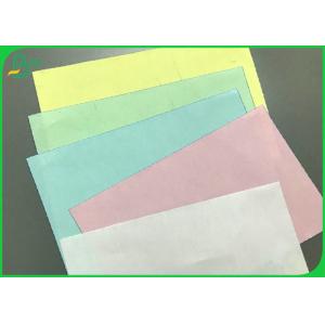 Jumbo Roll 48gsm 50gam 55gsm NCR Carbonless Paper For Computer Printing