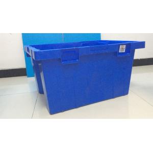 China Large Customized Plastic Storage Turover Boxes 800*600mm Multi - Purpose supplier