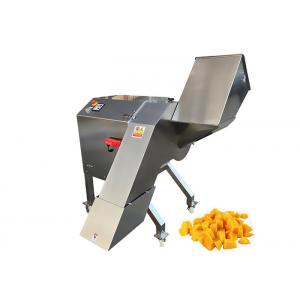 China 3000kg/h Fruit Processing Equipment Bananas Cutting Pineapple Dicing Machine supplier