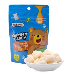 China Sugar Coating Calcium Plus Zinc Gummy Bears For Adults Small Pack No Water Needed supplier