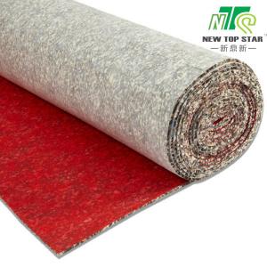 China 620g/m2 Felt Carpet Pad Roll 3mm Super Felt Underlayment For Laminate Flooring supplier