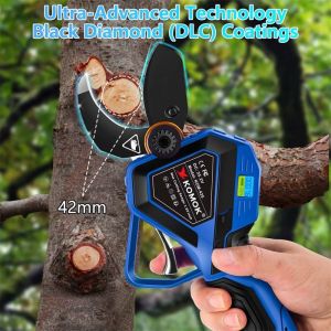 China 42mm Cordless Electric Pruning Shears With Rechargeable 25.2V 2Ah Battery wholesale