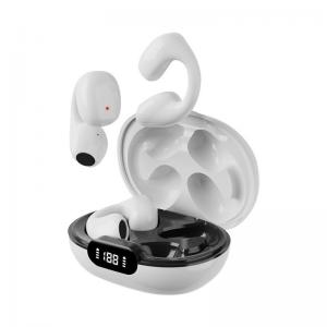 AAC Codecs Bone Conduction Earphone Clip Earring Ear Hook Headsets for Sport and Ambie