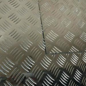 China Durable Embossed Alloy Aluminum Sheet Widely Used Embossed Non-slip Aluminum Plate supplier