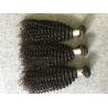 China Grade 8A Virgin Peruvian Human Hair Weave / Kinky Curly Hair Extensions wholesale