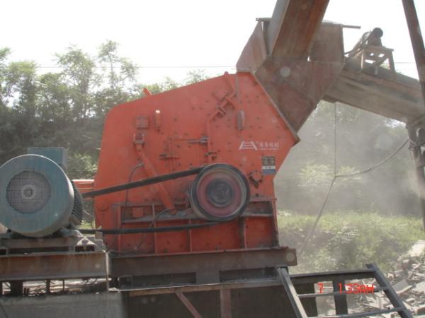 Cubical Shape Stone Impact Crusher Horizontal Shaft PF1210 70-120t/H