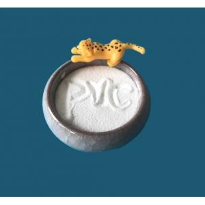 Virgin PVC Homopolymer Resin , White PVC Resin K67 High Thermal Plasticity