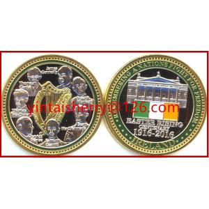 Factory in China metal fake gold coin-sell old souvenir coins