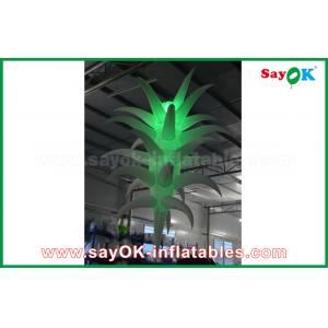 China 3mH Colorful Inflatable Decorations Party / Event Inflatable Flower 190T Oxford Cloth supplier