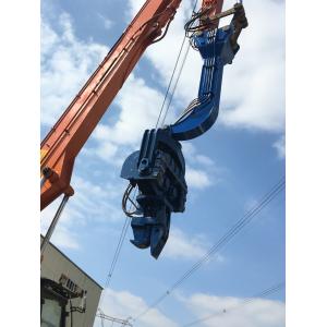 HT 40-50T Excavator Power Pilling And Pulling Pile Machine For PC320