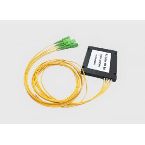 China 1x4 PLC ABS Box Type Fiber Optic Splitter SC to UPC For CATV/FTTH wholesale