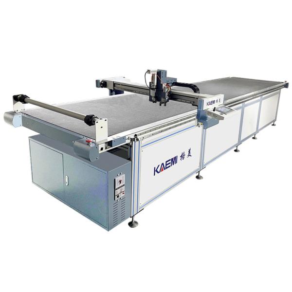 China Cuadro azul caja de plata de 35 mm de tejido textil prendas de vestir partes de corte máquina de corte CAD cortador digital wholesale