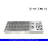 China Machine Industrial Keyboard With Trackball Desktop IP68 EMC USB wholesale