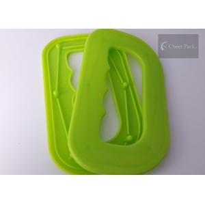 Snap Style PP Plastic Bag Handles For Rice Bag Packing , 106mm Length