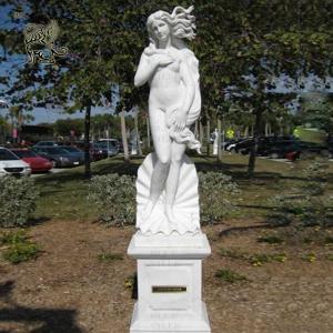 Marble Aphrodite Statue Life Size Naked Greek Sexy Goddess Sculpture Hand Carved Outdoor Garden Decoration