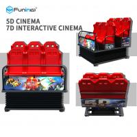 China Motion Chair 5D 6D 7D 9D Cinema Kino Equipment For Amusement Park on sale
