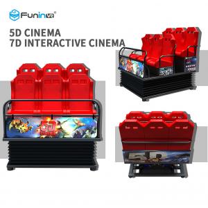 HD Screen Display 5d Motion Cinema , 5d Cinema Equipment Simple Structure