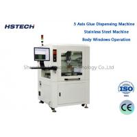 China High Speed PC Control LCD Screen High Accuracy Visual Glue Dispensing Machine HS-VD331 on sale