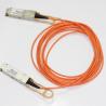 China 10m 40G QSFP+ To 4x10G SFP+ Breakout Fiber Optic Cable Multimode OM2 wholesale