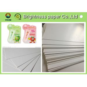 China Grey Back Blister Board Paper Blister Cardboard For Toothbrush Packaging wholesale