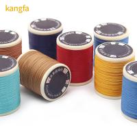 China Handmade Leather Sewing Wax Thread 150D/16 Strength Polyester Braided Rope for DIY on sale