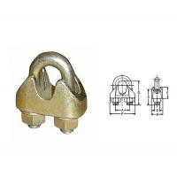 China JTR-RC02 Din1142 Galv Malleable Wire Rope Clips on sale