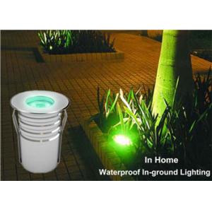 China 3W LED Aluminum Recessed Inground Light Waterproof 24V LED Underground Light supplier