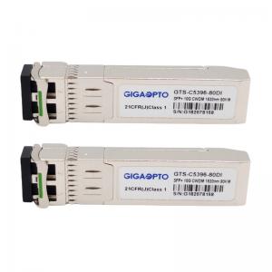 CWDM 1530nm Cisco Fiber Transceiver 80km For SMF CWDM-SFP10G-xx