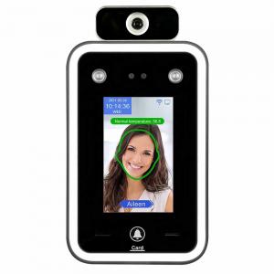 QR Code Scanner Temperature Sensor Security Facial Recognition Camera Wireless Cloud Face Access Control