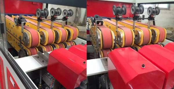 Durable PPR Pipe Extrusion Line with Two Caterpillar & Multi Caterpillar Haul Off Machine