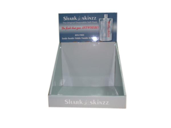 Easy - assembling POP counter PDQ Trays for displaying beverage, cosmetic with brand value