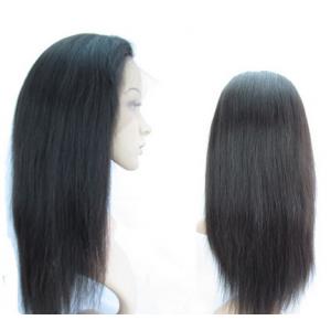 12 Inch Real Natural Straight Human Hair Wig Kinky Straight Tangle Free