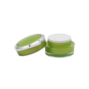 China Cylinder Cosmetic Cream Jar 50g Plastic Cream Container supplier