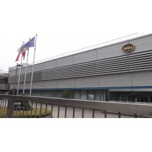 Window Covering Curtain Wall Louvers Aluminum Wall Louvers Air Ventilation