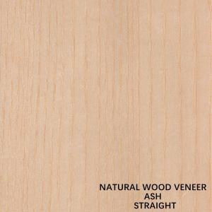 China High Quality Natural White Ash Wood Veneer Quarter Cut Straight Grain Length 2050-3200mm For Furniture And Door supplier