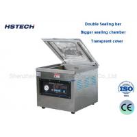 China Double Sealing Bar Bigger Sealing Chamber Transprent Cover Industrial Vacuum Sealing Machine on sale