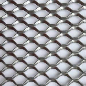 China Durable Stainless Steel Expanded Metal Lath 2.0mm Thinckness Mesh Curtain Wall supplier