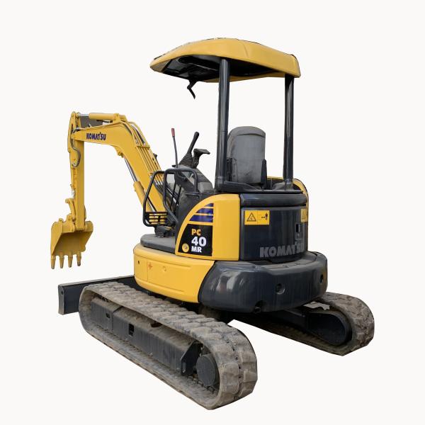 Second Hand Komatsu PC40MR Used Excavator With Original Color And Hydraulic Cylinder