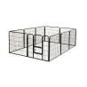 China 14.5kg 8 Panel 24'' Metal Puppy Playpen For Camping wholesale
