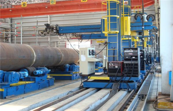 Column And Boom Industrial Manipulator , 120KG Pipe Welding Manipulator